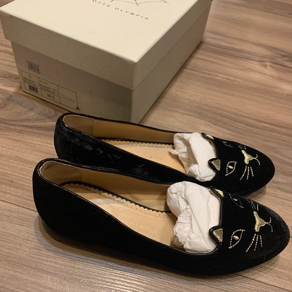 Charlotte Olympia Kitty Flats - Picture 6 of 13